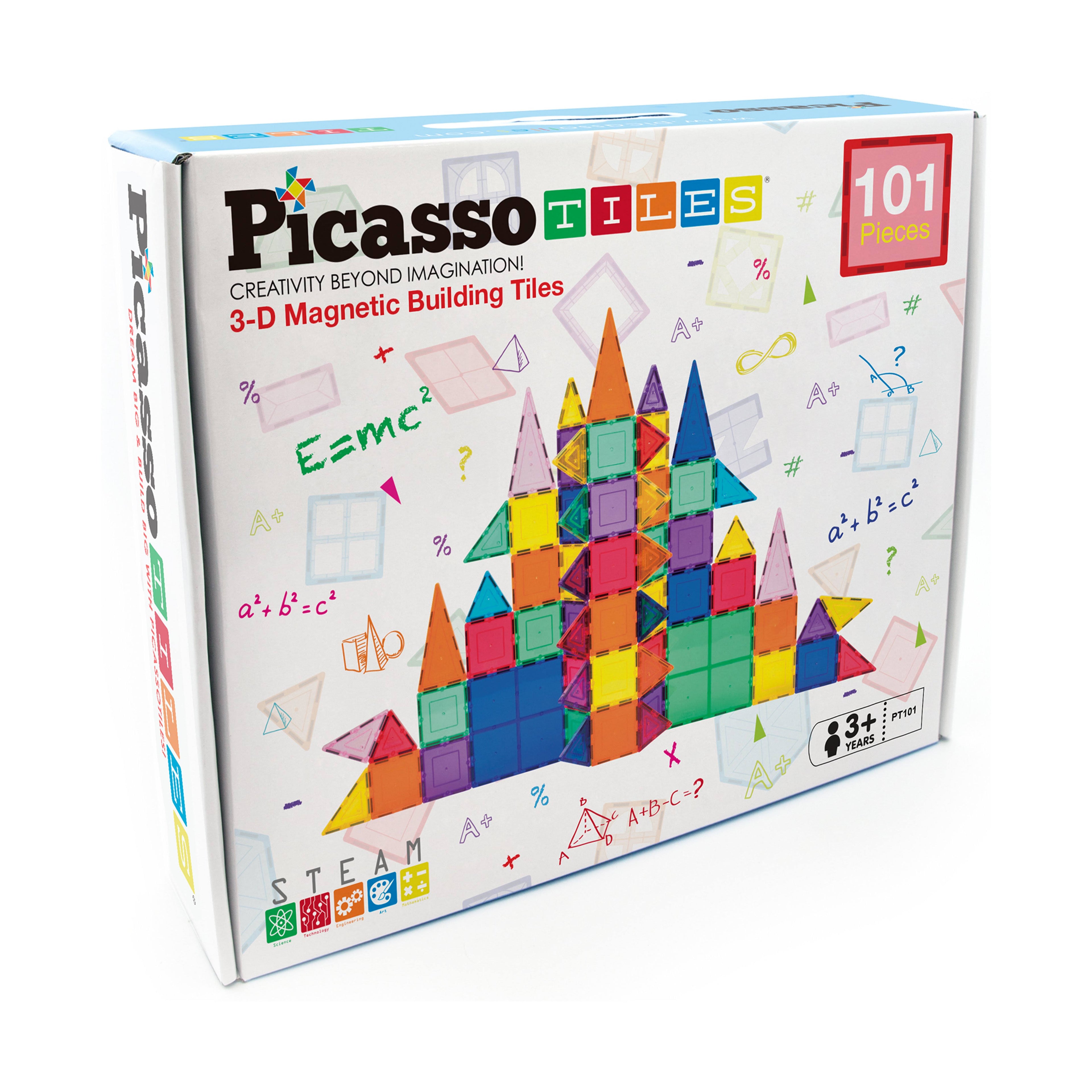 101-Pc Magnetic Building Block Set S7405