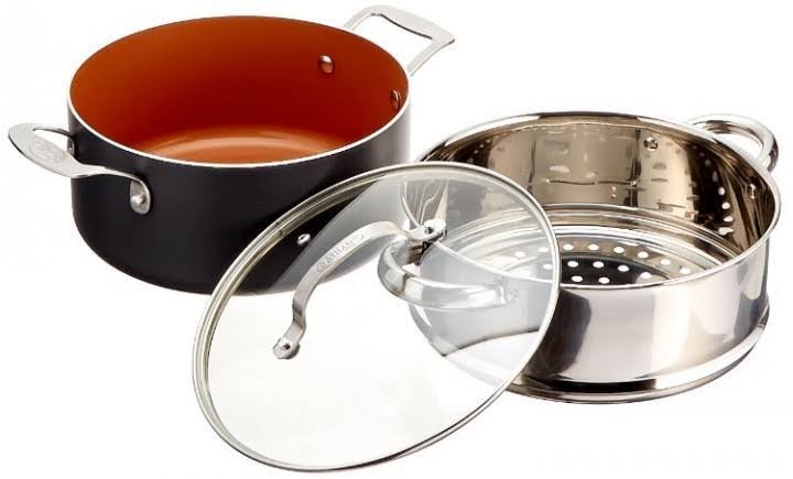 10 Piece Nonstick Cookware Set Graphite U475