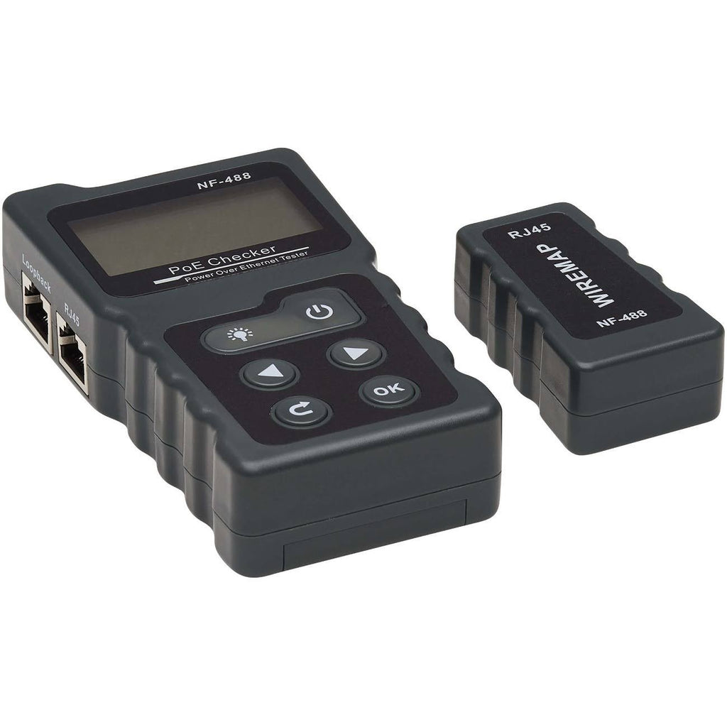 Network and Power over Ethernet (PoE) Signal Tester with Carrying Case N813