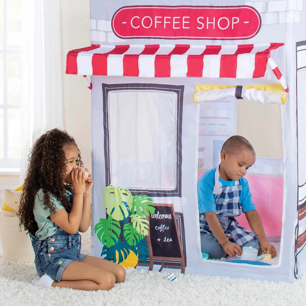 Kids' Coffee Shop Play Tent Indoor Playhouse S692106