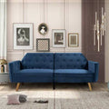 Black Velvet Sleeper Sofa Y25077