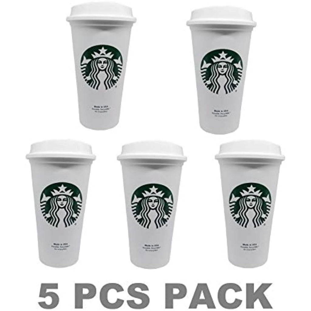 16 Oz Reusable Travel Cup 5 Pack F788475