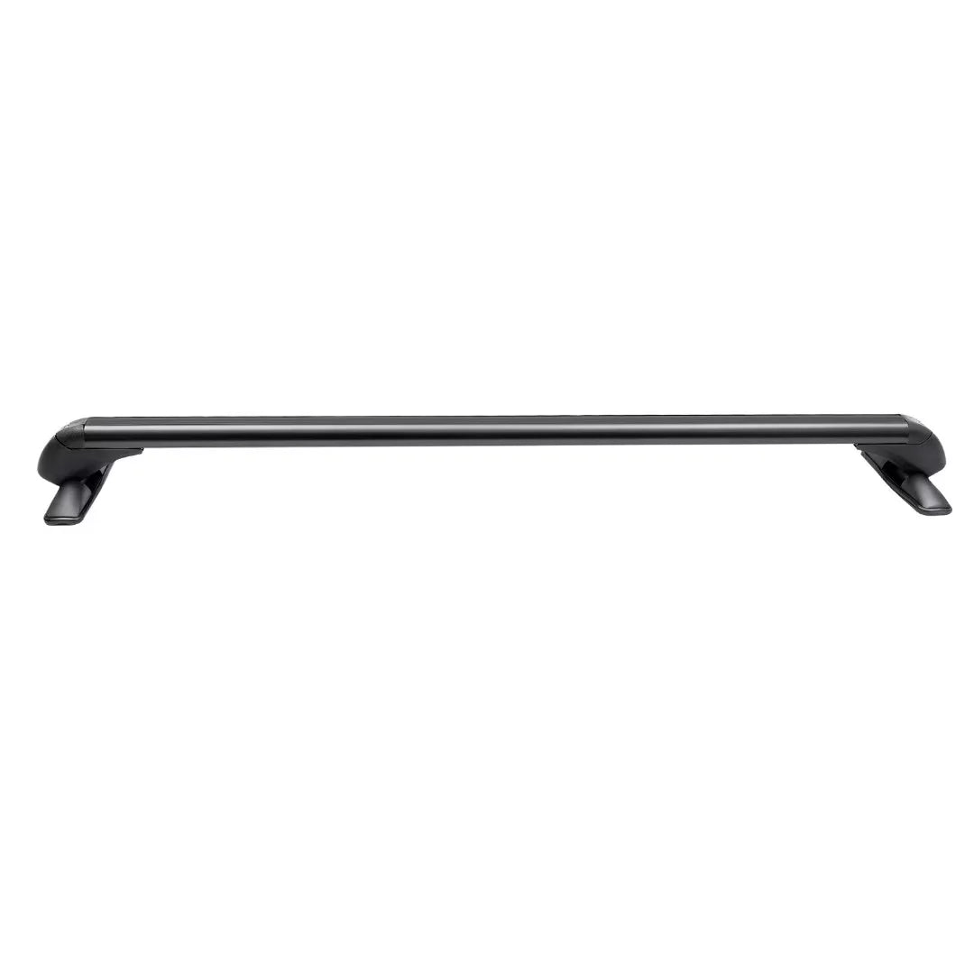 2Pcs Universal Aluminum Car Top Roof Rack Rail Adjustable Lockable Black G814098