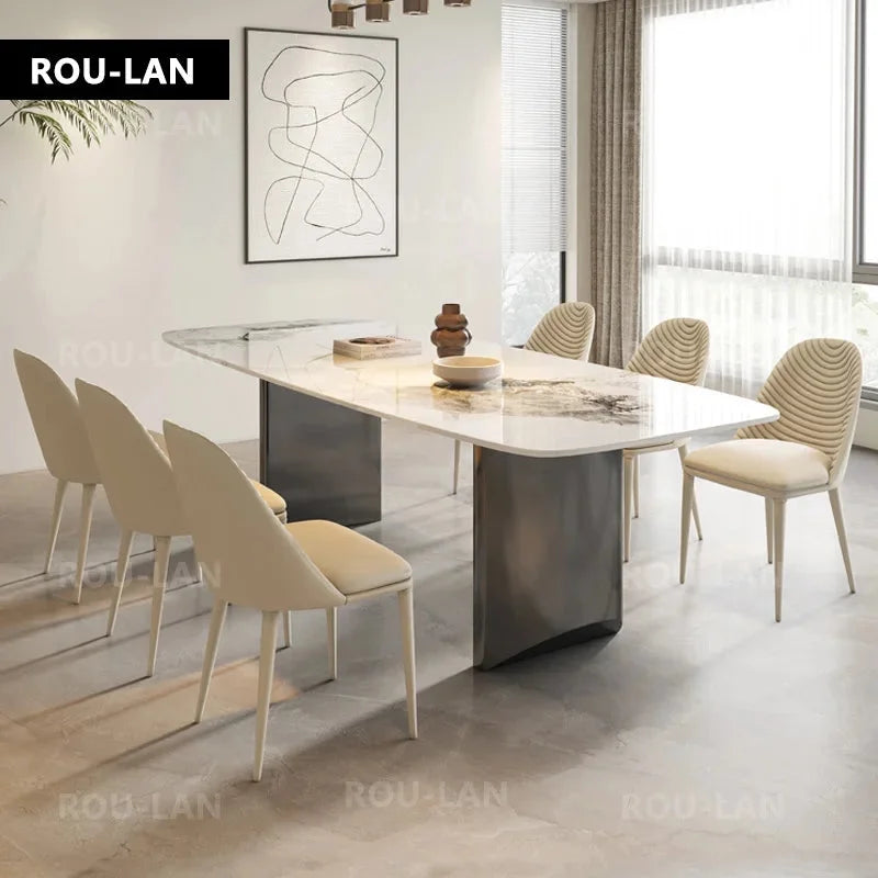 Modern Rock Slab Dining Table L88295