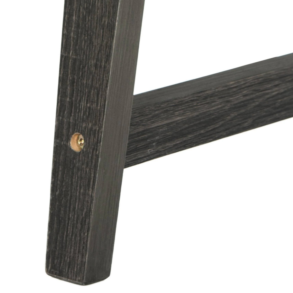 Dark Grey Retro Wood Coffee Table V82334