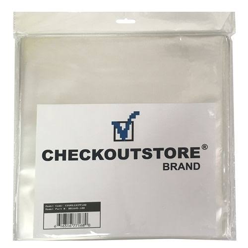 2000 Clear Plastic Outer Sleeves for 12x22 Vinyl Records Y88634