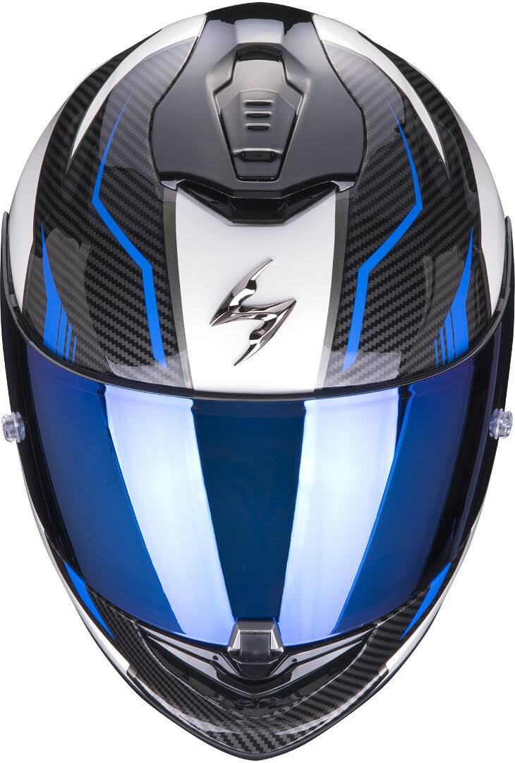 White / Blue Helmet Size S N5012