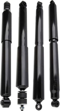 Front Rear Shocks Absorbers Set of 4 Y686