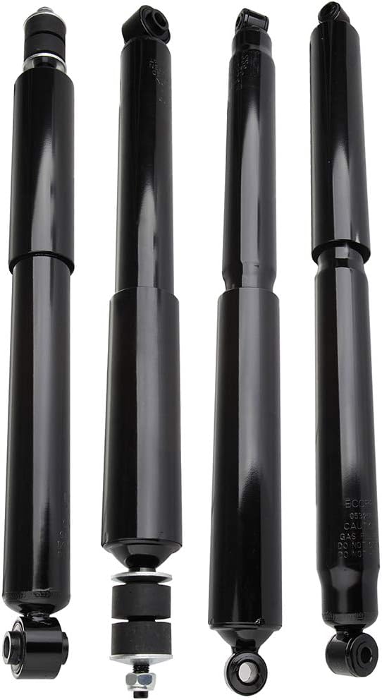 Front Rear Shocks Absorbers Set of 4 Y686