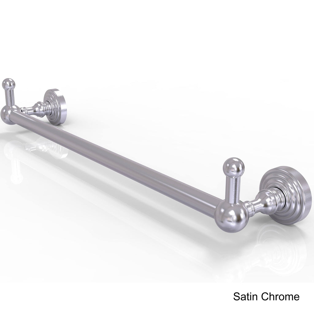 18-inch Towel Bar with Integrated Hooks - Brushed Bronze X26586
