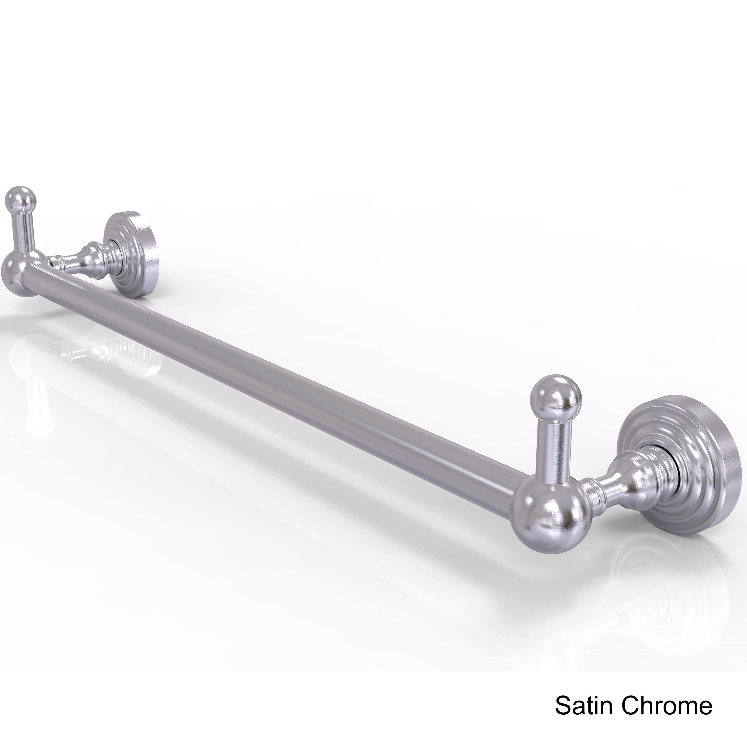18-inch Towel Bar with Integrated Hooks - Brushed Bronze X26586