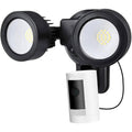 3-in-1 Floodlight, Charger and Mount for Ring Stick Up Cam and Spotlight Cam Battery (Black) V1970
