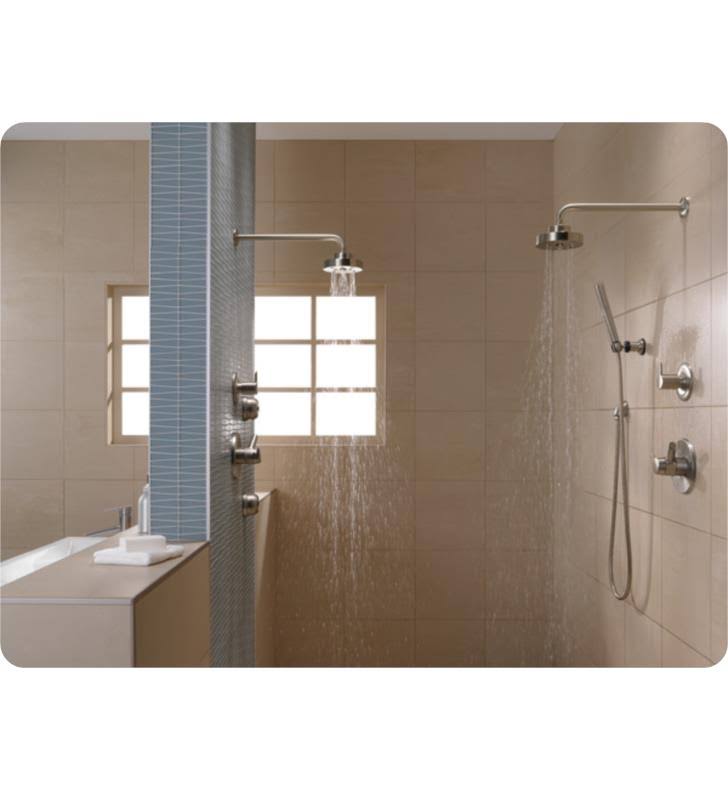 Stainless Raincan Shower Head U942