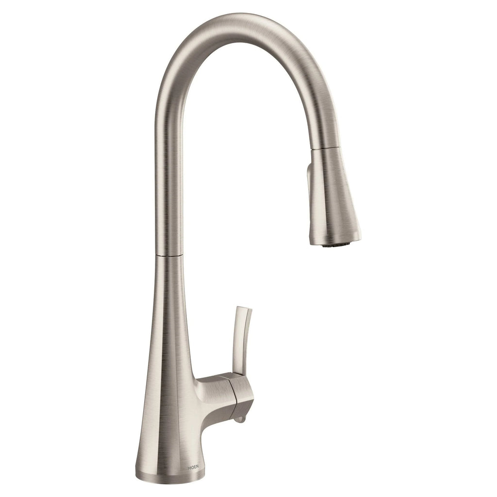Matte Black One Handle Pulldown Kitchen Faucet R891690