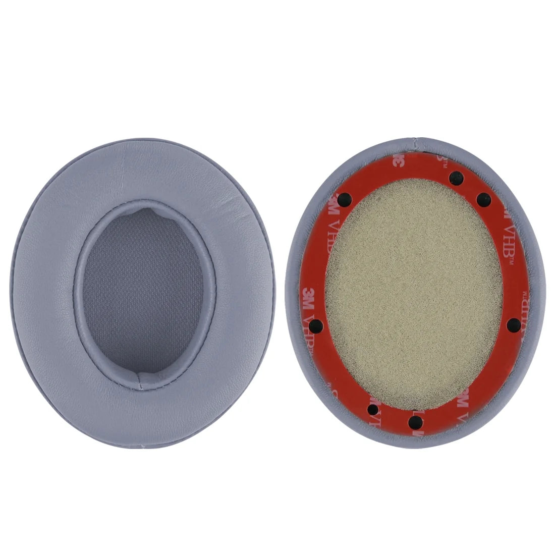 Grey Sheepskin Replacement Ear Pads for Headphones P6985